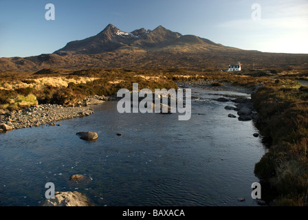 The Black Cuiliins, Sligachan, Isle of Skye, Schottland Stockfoto