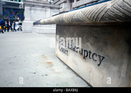 U S Bankruptcy Court Southern District in New York Stockfoto