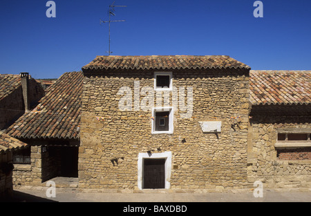 Goyas Cottage Fuendetodos Aragon Spanien Stockfoto