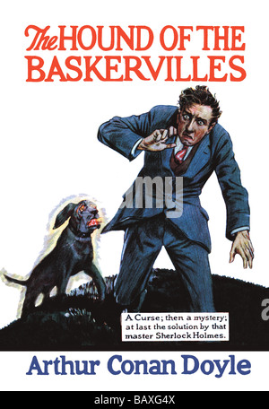 Der Hund der Baskervilles #1 (Buch) Stockfoto