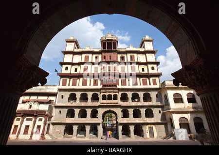 Raj Wada Mansion in Indore Madhya Pradesh, Indien Stockfoto