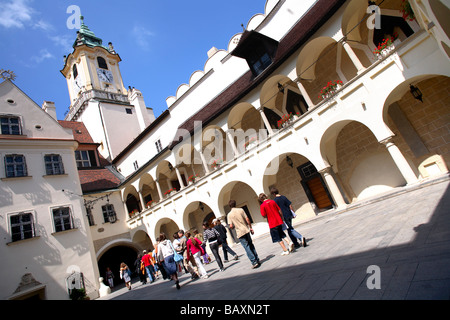 Altes Rathaus, Bratislava, Slowakei Stockfoto