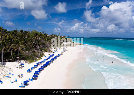 Kran der Kran Hotel, Barbados, Caribbean Beach Stockfoto