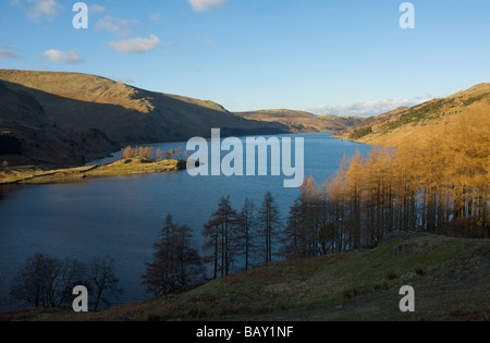 Haweswater aus Eagle Crag, Nationalpark Lake District, Cumbria, England UK Stockfoto