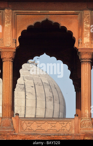 Jama Masjid oder Freitagsmoschee in Delhi Indien Stockfoto