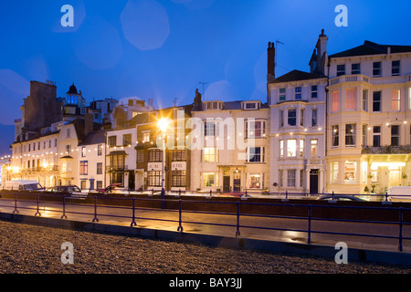 Promenade mit Resort Bäderarchitektur, Eastbourne, East Sussex, England, Europa Stockfoto