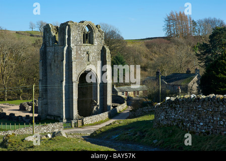 Ruinen des Shap Abbey, Cumbria, England UK Stockfoto