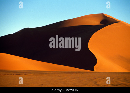 Sanddünen, Tiguentourine Erg In Amenas, Algerien, Sahara Stockfoto
