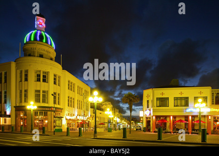 Napier, Art-Deco-auf Hawkes Bay Nordinsel Neuseeland Stockfoto