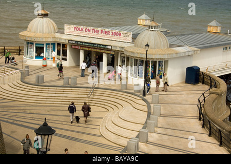 Viktorianische Pier und Theater Stockfoto