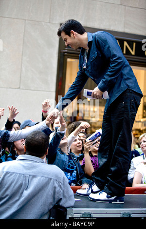 New Kids On The Block führen auf NBC s heute Show Mai 8. 2009 NEW YORK Stockfoto