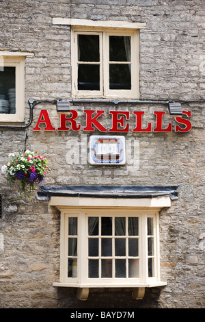 8 Glocken Pub, Fairford, Gloucestershire Stockfoto