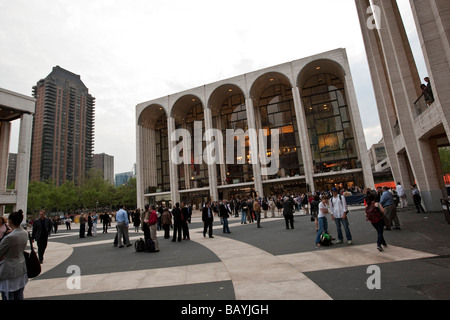 Met Opera Hall im Lincoln Center in New York USA 8. Mai 2009 Stockfoto