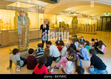 Archäologischen Stadtmuseum ägyptischen Raum Bologna Italien Stockfoto