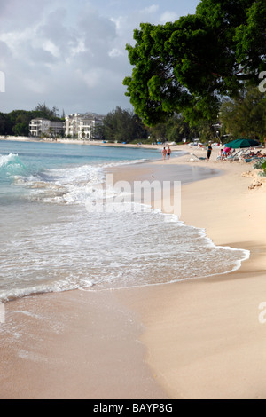 Barbados St James Beach Stockfoto