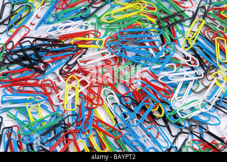 Büroklammer Büroklammer 04 Stockfoto