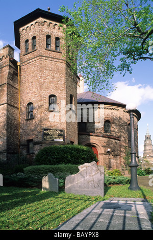 Kreisförmige Congregational Church in der historischen Charleston South Carolina Stockfoto