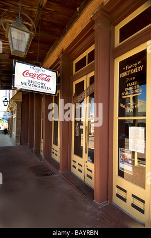 Biedenharn Coca-Cola Museum im Biedenharn Candy Store in Vicksburg, Mississippi Stockfoto