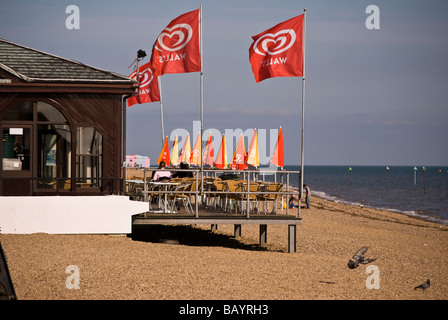 Southend auf Meer Küste Stockfoto