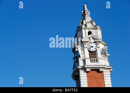 Brixton-Rathaus-Turmuhr London Stockfoto