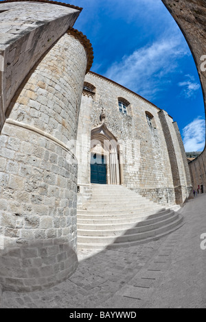 Dubrovnik Altstadt Dominikanerkloster Detail Standort Kroatien Europa Stockfoto