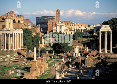 Elk140 1131 Italien Rom römisches Forum 5. c BC bis 3. c AD Stockfoto