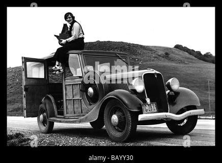 Dorothea Lange, Wiederansiedlung Verwaltung Fotograf Stockfoto