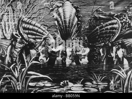 Deux Cent Mille Lieues Sous Les Mers 20.000 Ligen unter dem Meer-Jahr: 1906-1907 Direktor: Georges Méliès Stockfoto