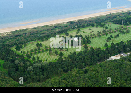 Normandie amerikanischen Friedhof und Denkmal in Colleville Sur Mer Stockfoto