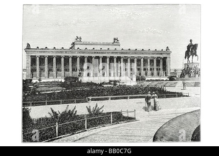 das alte museum Stockfoto