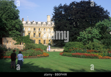 Clare College und Gärten Cambridge University Englabd UK englischen Universitäten Stockfoto