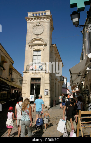 Les Saintes Maries De La Mer Küstenstadt in der Region Camargue in Südfrankreich Stockfoto