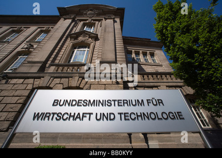 Bundesministerium für Wirtschaft und Technologie Stockfoto