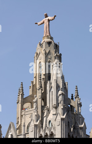 Tempel del Sagrat Cor in Barcelona, Spanien Stockfoto