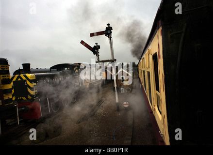 Colne Valley Railway Museum in der Nähe von Schloss Heddingham Essex Großbritannien 2009 Stockfoto