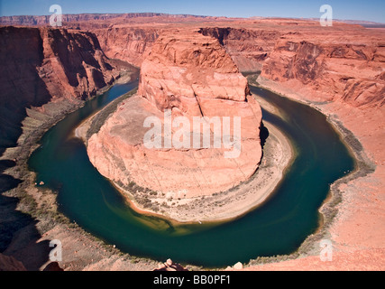 Horse Shoe Bend Page Arizona Stockfoto