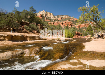 Slide Rock State Park, Sedona, Arizona Stockfoto