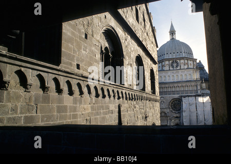 Basilica di Santa Maria Maggiore Bergamo Italien Stockfoto