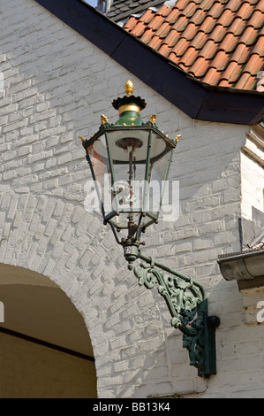 Alte Gas light in Duesseldorf Kaiserswerth, NRW, Deutschland. Stockfoto