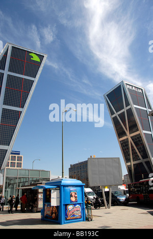 Europ-Tor, Madrid, Spanien Stockfoto