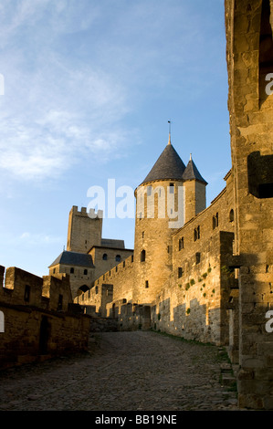 Das mittelalterliche Erbe Stadt carcassonne Stockfoto