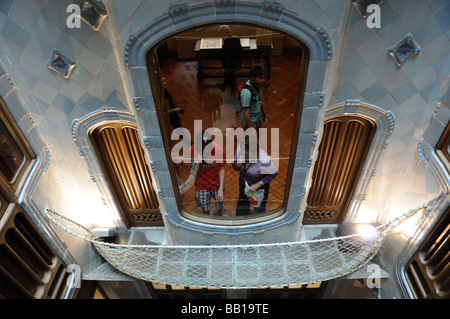 Innenseite des Antoni Gaudis Casa Batllo, Barcelona-Spanien Stockfoto