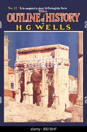 Der Umriss der Geschichte von HG Wells, Nein. 11: Empire Stockfoto