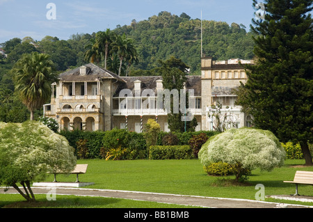 Die Gouverneure Residenz, Port Of Spain, Trinidad Stockfoto