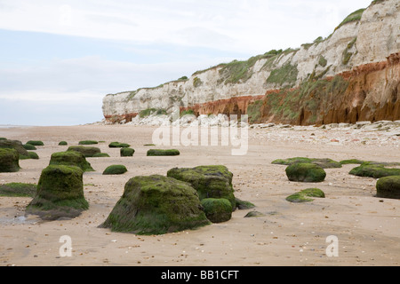 Klippen Hunstanton Norfolk England Stockfoto