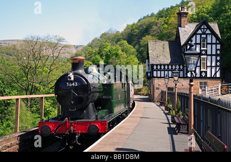 Tenderlok in Berwyn Station Llangollen Denbighshire Nordwales UK England EU Europäische Union Europa Stockfoto