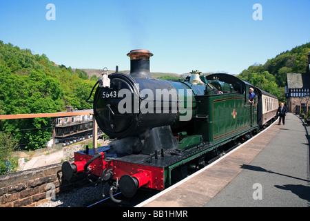 Tenderlok in Berwyn Station Llangollen Denbighshire Nordwales UK England EU Europäische Union Europa Stockfoto