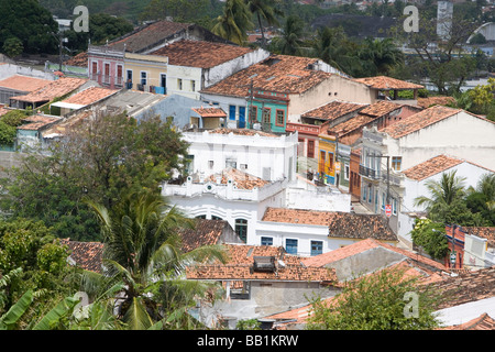 Bunt, kolonialen alte Stadt Olinda in Pernambuco, Brasilien. Stockfoto