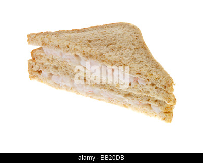 Garnelen Mayonnaise Sandwich Stockfoto