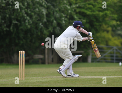 Dorf Cricket bei Lapworth, Warwickshire, England, UK Stockfoto